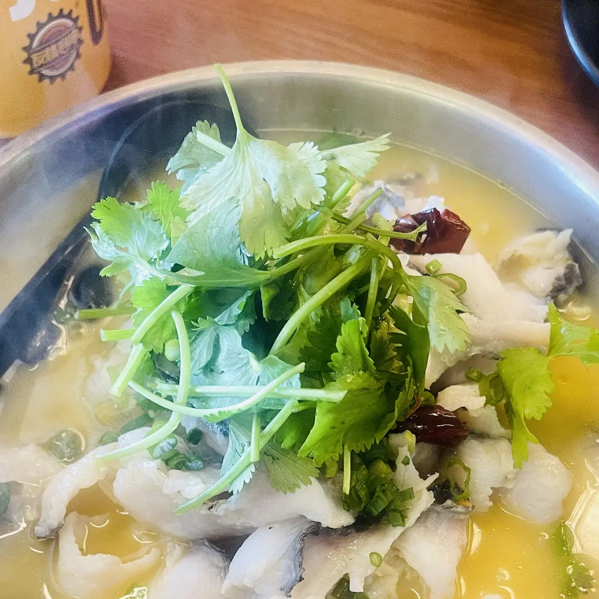 酸菜斑鱼片 Pickled Cabbage Braised Mandarin Fish Fillets